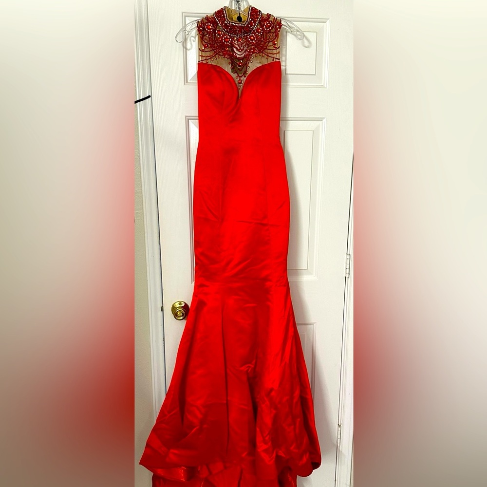 NWT Sherri Hill Gorgeous Prom Evening Dress Gown